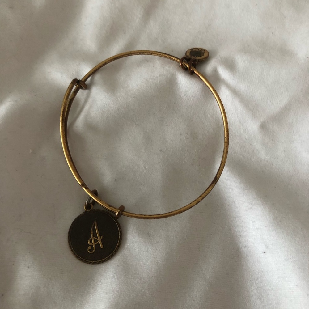 Alex and Ani A Bracelet